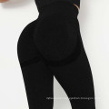 Hot sale black yoga leggings  sports wear for women and girl gym yoga pants